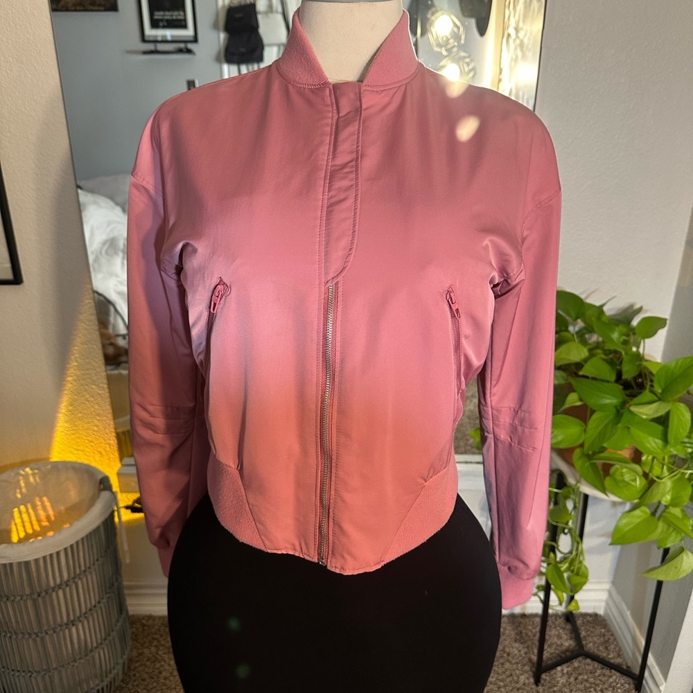 Women's Pink Bomber Jacket